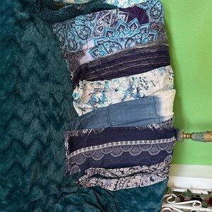 Bohemian Style Patterned Scarves